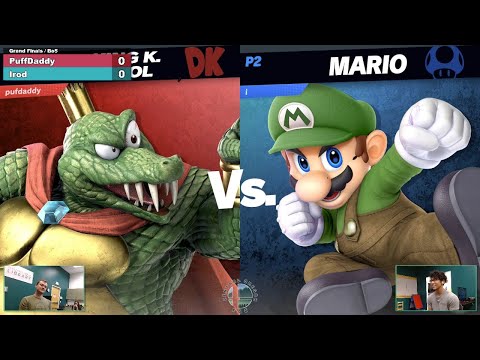 Hardest Reads #22 Grand Finals - Irod (Mario) vs. PuffDaddy (King K. Rool)