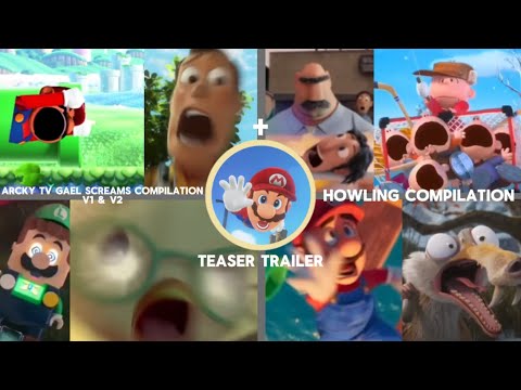 Arcky TV Gael Screams Compilation V1 & V2 + Howling Compilation Teaser Trailer 