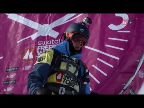 Run Loic Collomb-Patton 2nd place - Haines Alaska - Swatch Freeride World Tour 2016