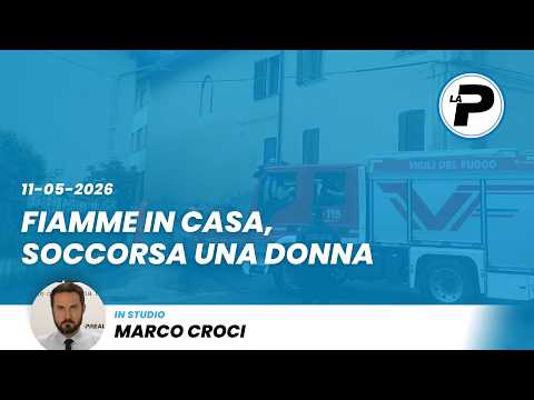 Tg Prealpina: fiamme in casa, salvata una donna