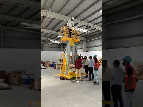 Aluminium Alloy Double Mast Work Platform