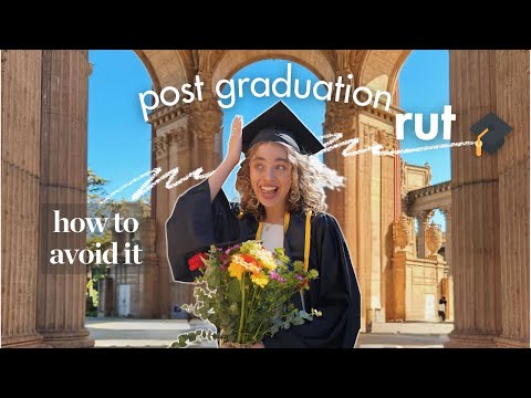 So vermeiden Sie den Tiefpunkt nach dem Abschluss!! 🎓🌟👩‍💼 (& bauen Sie Ihre Karriere, Freunde und...
