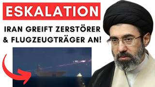 Iran greift US-Zerstörer & Flugzeugträger an + Trump greift Häfen an + große See-Schlacht!