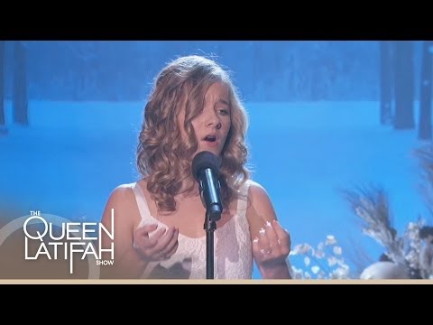 Jackie Evancho Performs 'O Holy Night' on The Queen Latifah Show