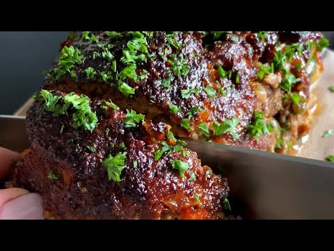 Juicy Meatloaf in the Air-Fryer