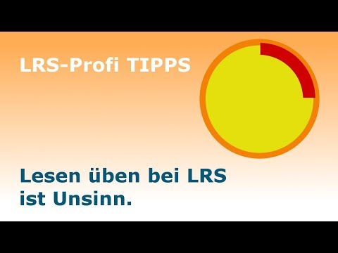 Lesen ueben mit LRS-Kindern