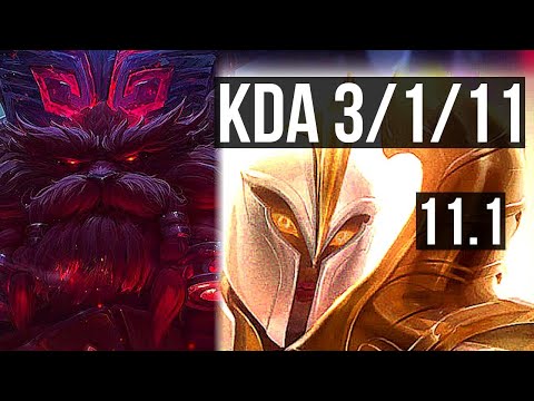 ORNN vs KAYLE (TOP) | 3/1/11, 700+ games | KR Master | v11.1