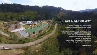 preview picture of video 'Geopark Glinka w Ujsołach. Kąpielisko wielofunkcyjny plac rekreacyjny.'