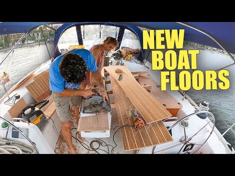 We're building our NEW BOAT FLOORS on ANCHOR, Will our Measurements be ON POINT? | ep.20
