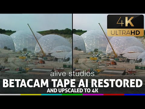 Betacam Tape transfer AI Restored and Upscaled to HD (remastered in 2022)
