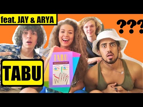 Wir spielen TABU mit JAY & ARYA! - Teil 1 | Gesellschaftsspiel #1 | Brina