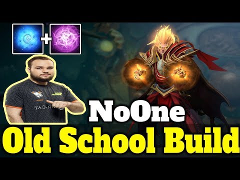 NoOne [Invoker] Pro Offlane Quas + Wex Old School Build 7.22 Dota 2