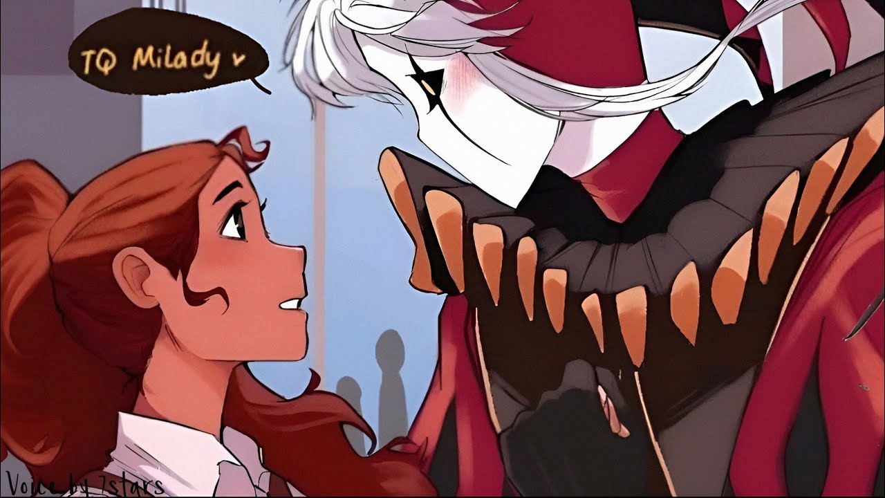 Milkshake for Pierrot?😔❤️🤡,The freak circus, two pierrot x Mc comic dub