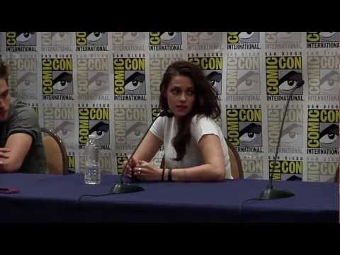 Breaking Dawn Part 2 Comic Con 2012 Panel #2 - Robert Pattinson, Kristen Stewart, Taylor Lautner