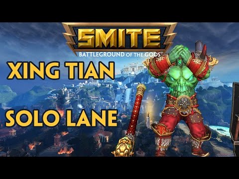 Xing Tian Solo Gameplay | Yes. Camp The Guardian ... | Smite Xbox One