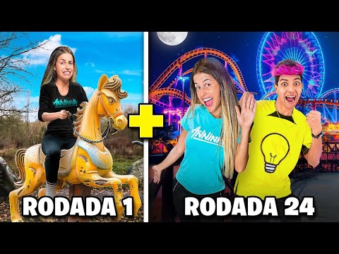 A CADA RODADA QUE PASSA O PARQUE DE DIVERSÕES CRESCE !!!