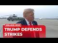 Breaking Trump Says US Strikes Will Stop Iran From Getting Nuclear Weapons
