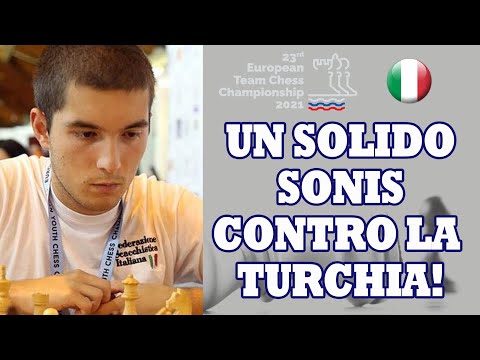 L'ITALIA SI DIFENDE AL CAMPIONATO EUROPEO DI SCACCHI | SONIS GIOCA L'APERTURA INGLESE