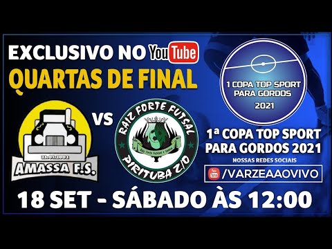 Amassa FS x Raiz Forte FS - Quartas de Final - 1ª Copa Top Sport Para Gordos 2021