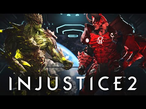 Swamp Thing vs Atrocitus(Red Lantern) - Injustice 2. [4k60fps,Ps5] @mythflick