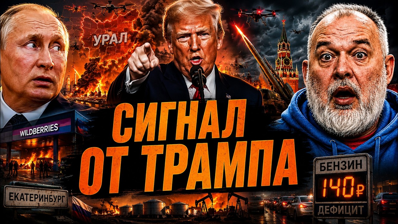 УРАЛ ПЫЛАЕТ! ТРАМП НЕ ВЫДАСТ, ВЭНС НЕ СПАСEТ — ЧТО ЖДеТ РОССИЮ⁨@sheitelman⁩