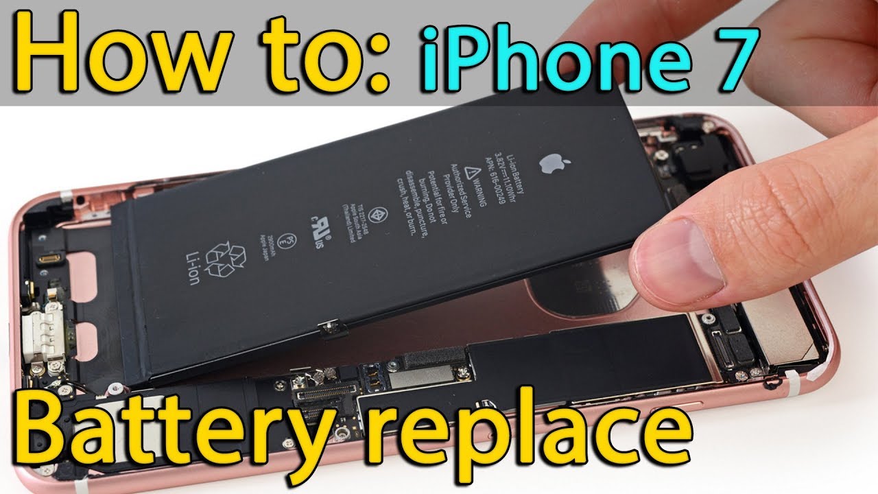 How to replace battery iphone 7