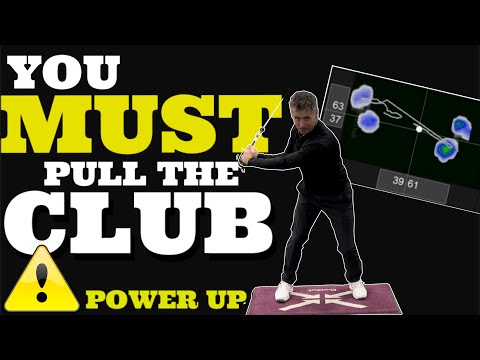 You Must PULL THE GOLF CLUB - ThIs Will Increase Club Speed.