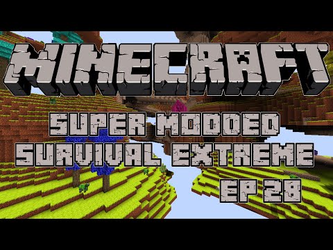 Minecraft Super Modded Survival Extreme Ep. 28 "Ruins Exploration" – w/ TrunksWD