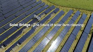 SolarCleano B1 cleaning First Solar
