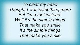 Dirty Vegas - Simple Things Lyrics