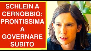 SCHLEIN A CERNOBBIO: PRONTISSIMA A GOVERNARE IN QUALSIASI MOMENTO