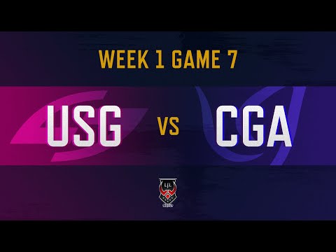 USG vs CGA｜LJL 2019 Summer Split Week 1 Game 7