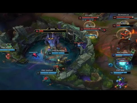PSG Last teamfight to Win vs G2