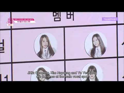 [Produce 101] Kim Sejeong & Kim Nayoung's nerve-wrecking moment (episode 10)