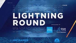 Lightning Round: There's too much hype around C3.ai, says Jim Cramer