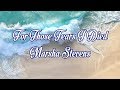 For Those Tears I died - Marsha Stevens - with lyrics