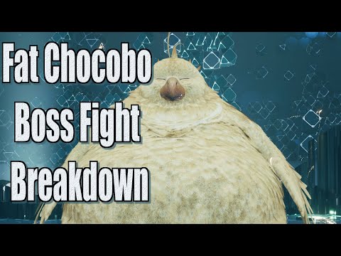 Final Fantasy VII Remake (2020) Fat Chocobo Boss Fight Breakdown