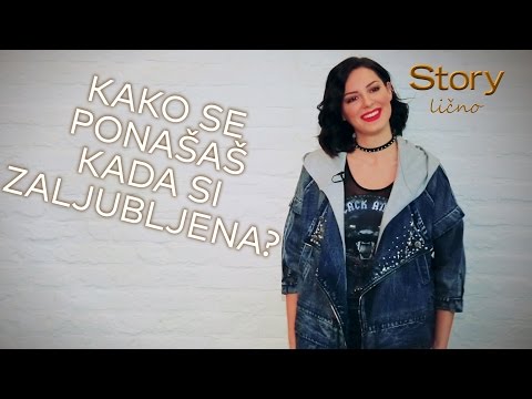 Sara Jovanović: Kako se ponašam kad sam zaljubljena