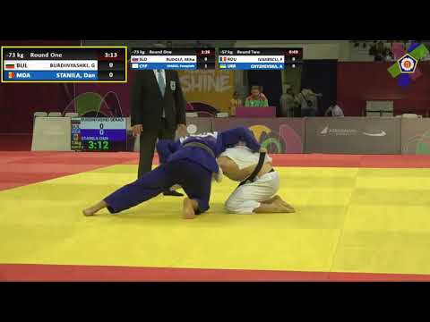 2019 Judo.MD 73 kg  IANTBELIDZE  (GEO) - STANILA  (MDA)  EYOF Baku  2019