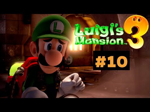 ASM: Luigi's Mansion 3!! Walkthrough 10-Boilerworks (B2) Clem Boss Battle!!
