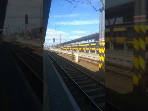 RJ 1012 RegioJet v Olomouci příjezd a odjezd!!