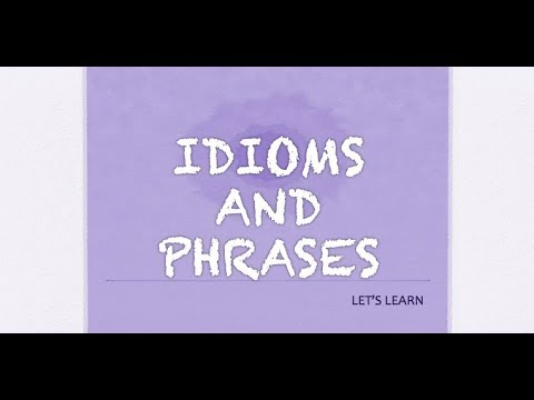 IDIOMS PART 2