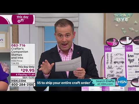HSN | Crafter's Companion 08.13.2019 - 10 PM