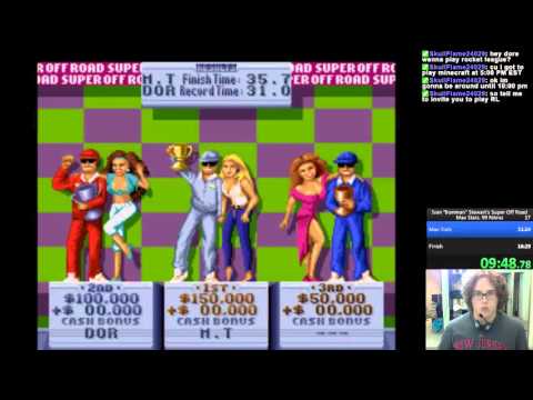 Super Off Road [former] World Record Speedrun (15:45.31 Max Stats, 99 Nitros)