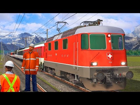Stürzt die Brücke ein? - SIGNALSTÖRUNG | SBB Re 4/4 Pfäffikon - Landquart | Train Simulator 2019