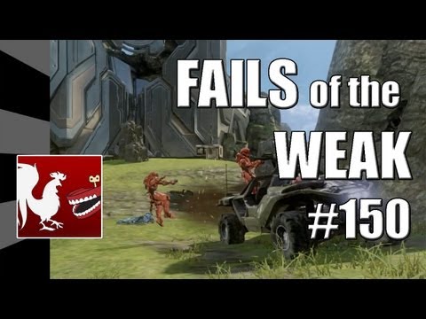 Fails of the Weak: Ep. 150 - Funny Halo 4 Bloopers and Screw Ups! | Rooster Teeth