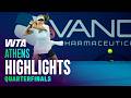 Quarterfinals In Athens Featuring Koreneeva Krejcikova More WTA Match Highlights