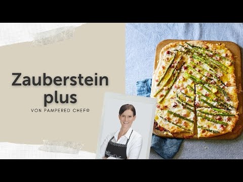 Zauberstein plus from Pampered Chef® - Pizza plate with stone oven climate
