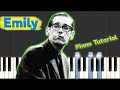 Bill Evans - Emily - Jazz Piano Tutorial