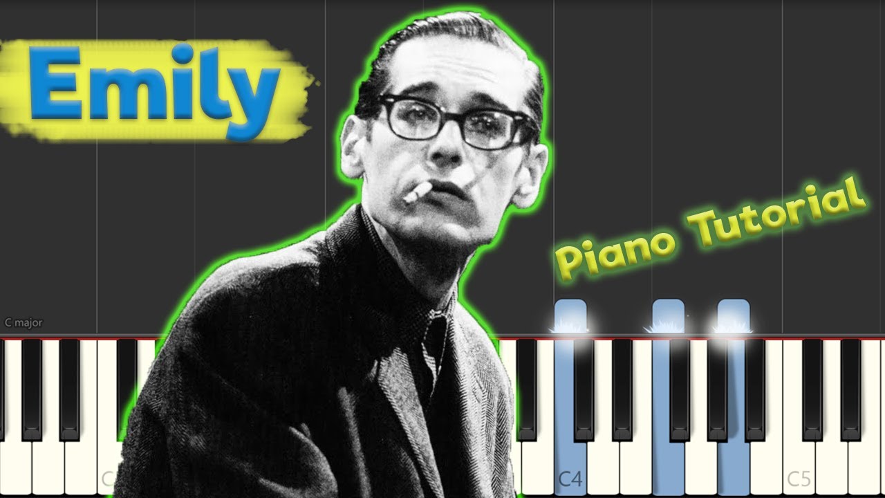 Bill Evans - Emily - Jazz Piano Tutorial (~sheets and MIDI in description!~)